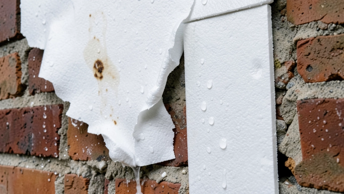 Czym przykleić styropian do ściany