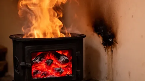 Co na ścianę za kominkiem kozą