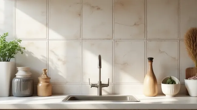 Czym zakryć stare płytki na ścianie