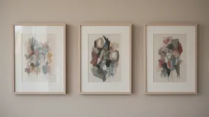 Jak powiesić 3 obrazy na ścianie