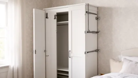 Jak przymocować szafę do ściany bez wiercenia