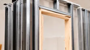 Jakie profile do ścianki działowej z drzwiami